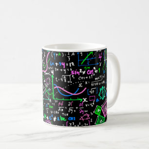 Mug Cercle d'éducation mathématique linéaire