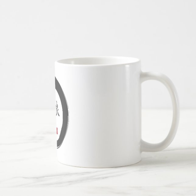 Mug Cercle Enso avec symbole pour fille (Droite)