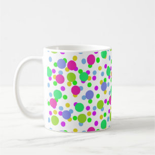 Mug Cercles abstraits sans couture amusants points de