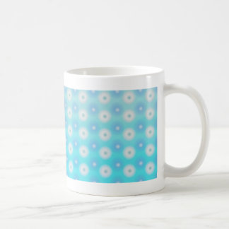 Mug cercles blancs et bleus