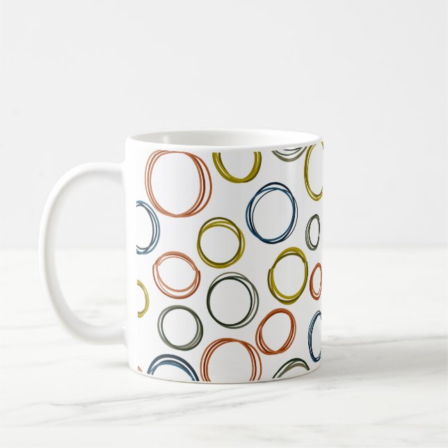 Mug Cercles Boho (Gauche)