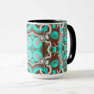 Mug Cercles célestes circulaires Motif