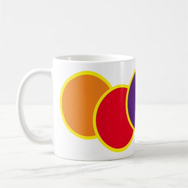 Mug - Cercles colorés (Gauche)