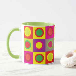 Mug Cercles colorés Abstraits