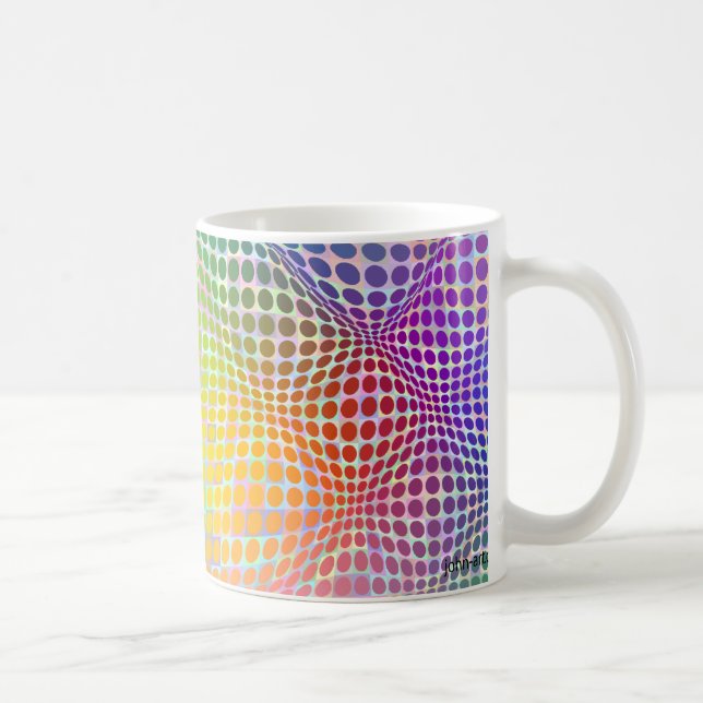 Mug cercles et collines 5 (Droite)