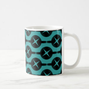 Mug Cercles rares Mug, Turquoise
