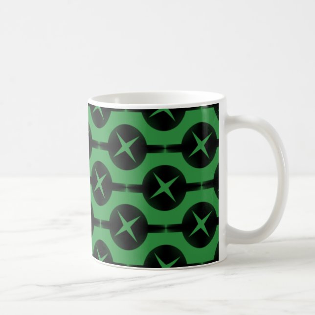 Mug Cercles rares Mug, Vert clair (Droite)