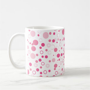 Mug Cercles roses - Amusants et design moderne