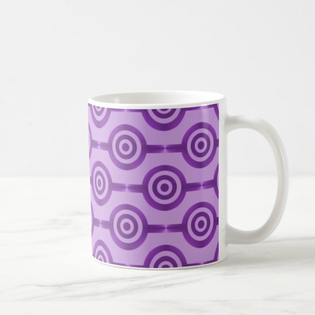 Mug Cercles tendance Mug, Lovely Lavender (Droite)