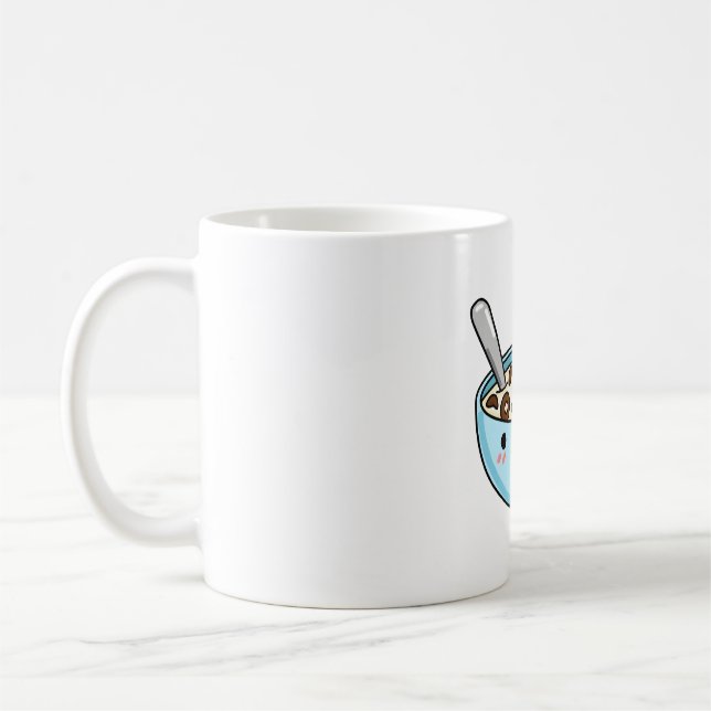 Mug Céréal au Chocolat Kawaii (Gauche)