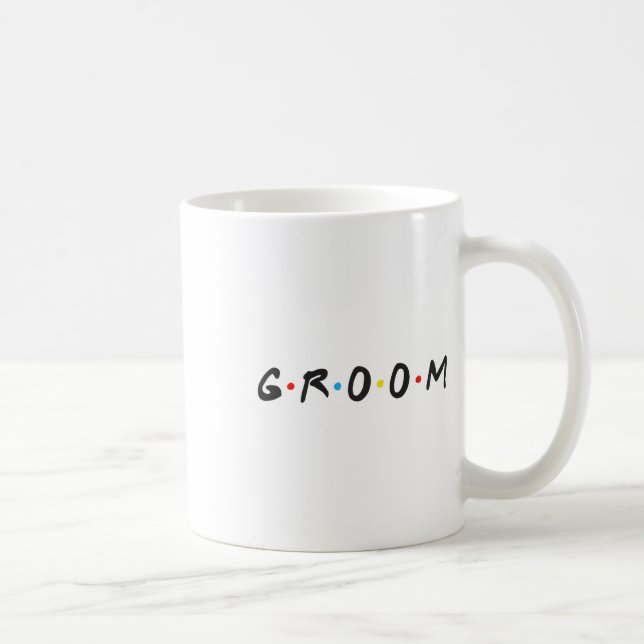 Mug Cérémonie d'enterrement de vie de garçon Jour de m (Droite)