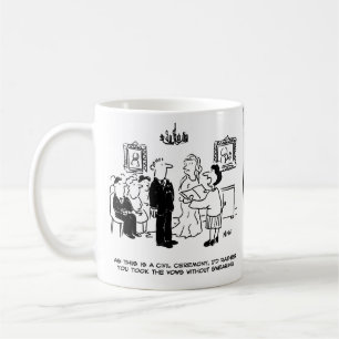 Mug Cérémonie des Mariages civils dans un bureau d'enr