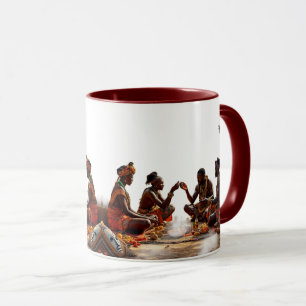Mug Cérémonie traditionnelle africaine.