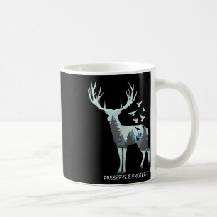 Mug Cerf - Animal naturel de la forêt - Préserver &