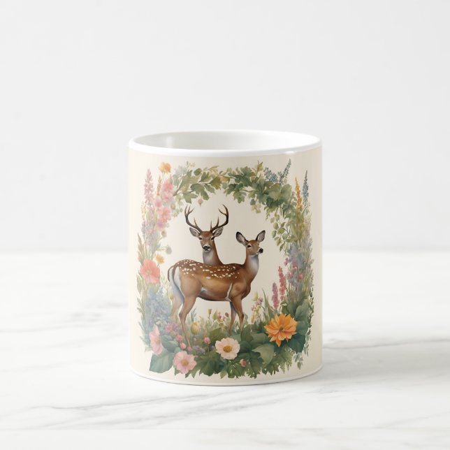Mug Cerf de Cottagecore (Centre)