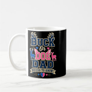 Mug Cerf ou Biche Papa Doit Savoir Révélation Du Sexe