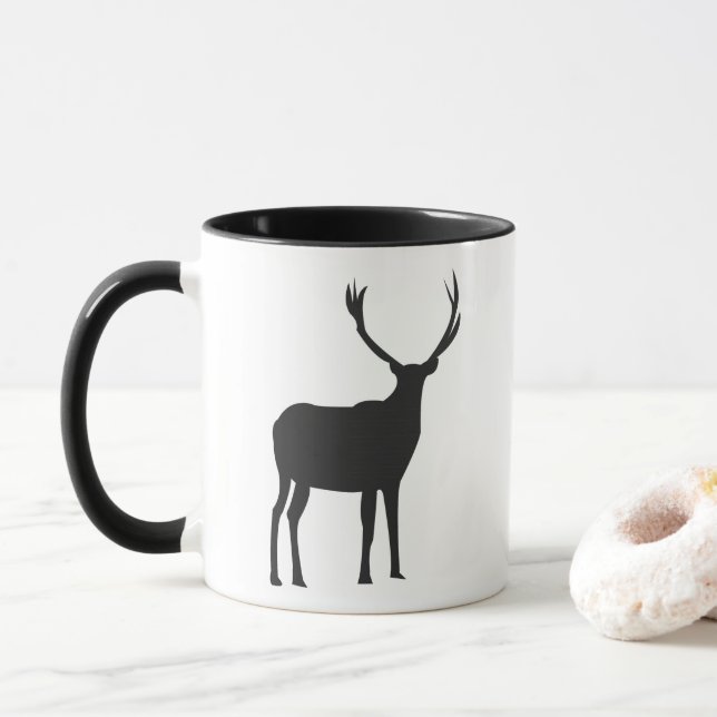 Mug Cerf Xmas Animal (Avec donut)