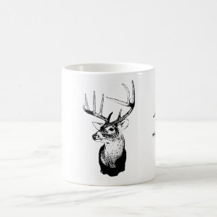 Mug Cerfs communs chassant 10 points