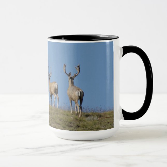 Mug Cerfs Mulets D9 en Velours (Droite)