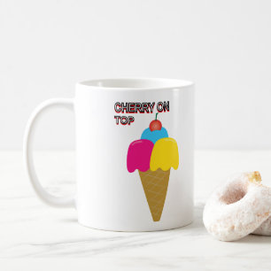 Mug Cerise sur le dessus 01