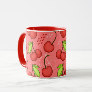 Mug Cerises d'aquarelle