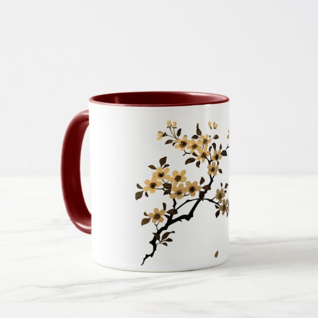 Mug Cerisier en Fleur (Devant gauche)