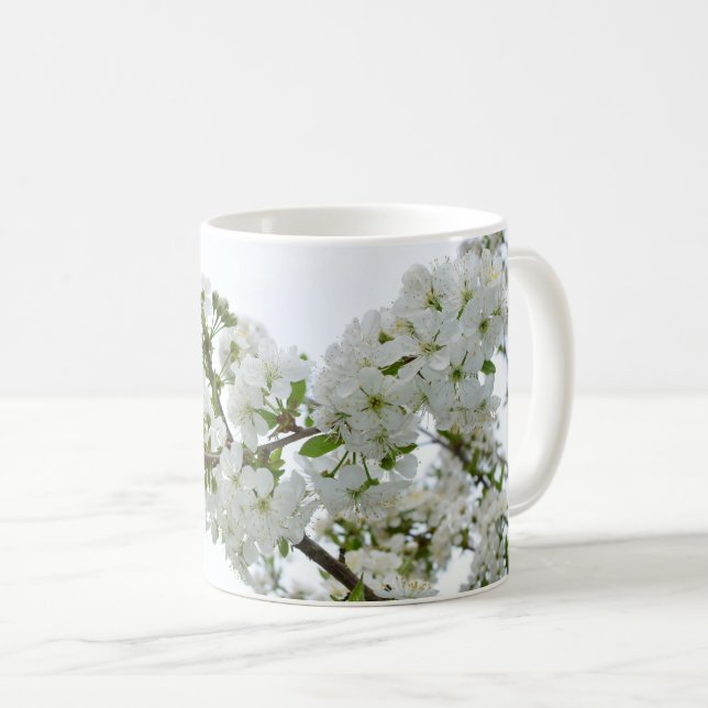 Mug Cerisiers en fleurs  - (Devant droit)