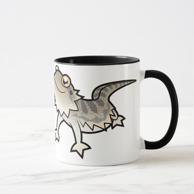Mug Certainement une personne reptile (dragon barbu) (Droite)