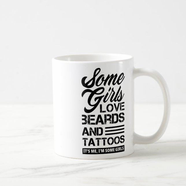 Mug Certaines Filles Aiment Les Oreilles &amp; Tatouag (Droite)