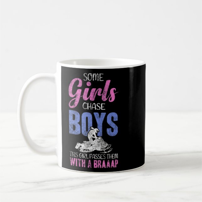 Mug Certaines filles pourchassent les garçons Cette fi (Gauche)