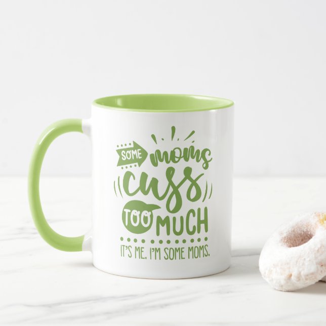 Mug Certaines mamans en consomment trop - Drôle #Momli (Avec donut)
