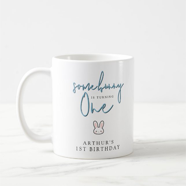 Mug Certains lapin tourne un 1er anniversaire (Gauche)