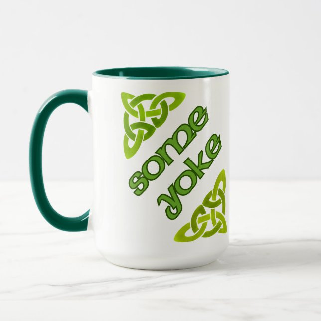 Mug Certains Yoke - Irlandais Drôle Design (Gauche)