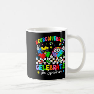Mug Cerveau de la neurodiversité sensibilisation à l'a