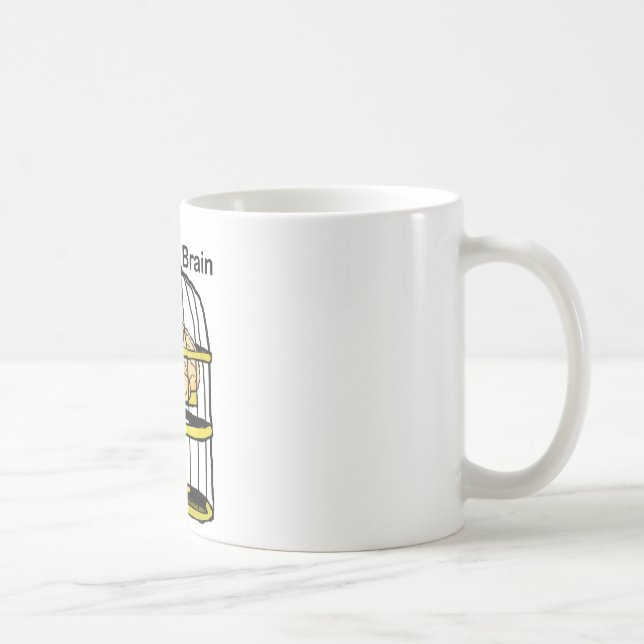 Mug Cerveau d'oiseaux en cage (Droite)
