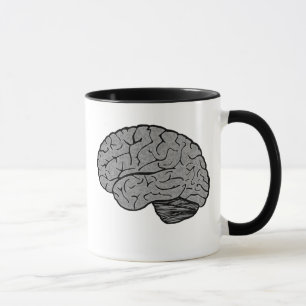 Mug Cerveau Stylisé