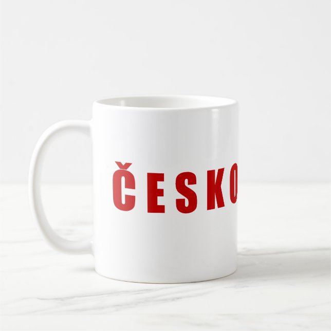 Mug Cesko République tchèque (Gauche)
