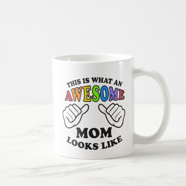 Mug C'est à quelle maman lesbienne impressionnante (Droite)