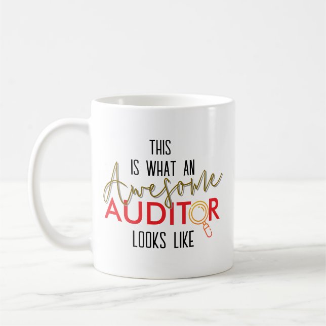 Mug C'est à quoi ressemble un auditeur Personnalisé (Gauche)