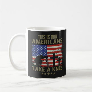 Mug C'Est Ainsi Que Les Américains Prennent Le Genou