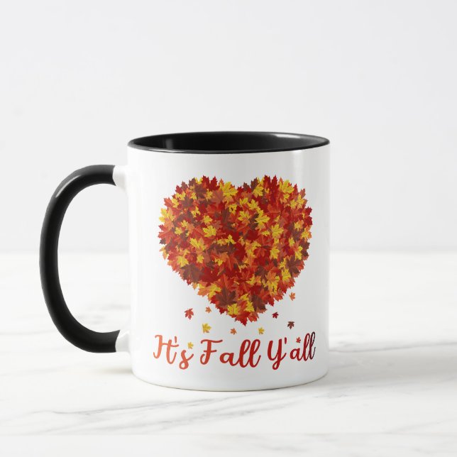 Mug C'est automne Y'all Thanksgiving automne (Gauche)