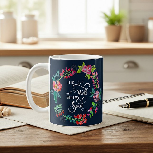 Mug C'est bien avec mon âme (Créateur téléchargé)