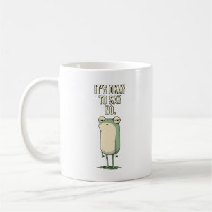 Mug C'est Bien De Dire Non Citation Grenouille Grinche