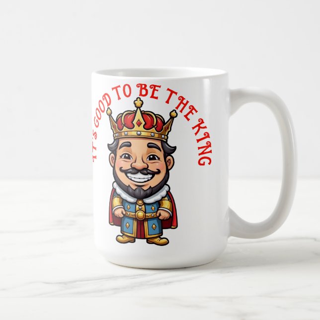 Mug C'est bien d'être le roi (Droite)