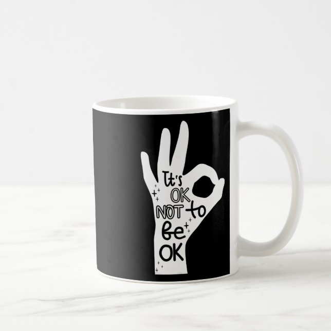 Mug C'est bon de ne pas être d'accord Prévention du su (Droite)