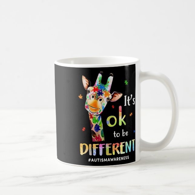 Mug C'Est Bon D'Être Un Puzzle De Giraffe Différent Au (Droite)