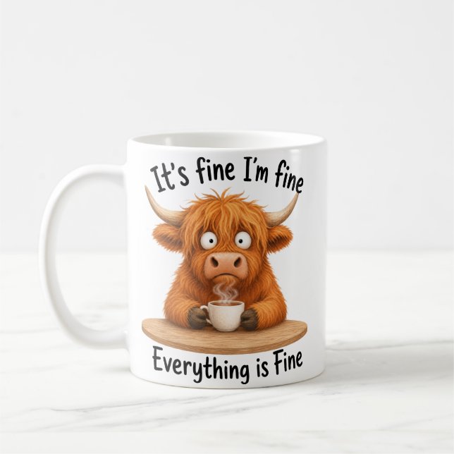 Mug c'est bon je vais bien tout va bien (Gauche)