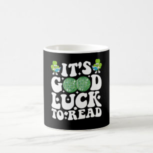 Mug C'est Chanceux De Lire Boule À Facettes De La Sain