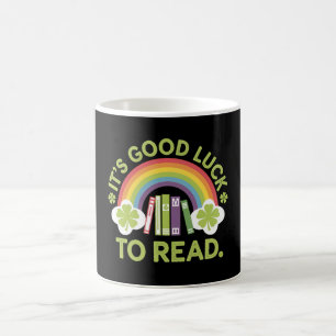 Mug C'est Chanceux De Lire La Bibliothécaire Irlandais