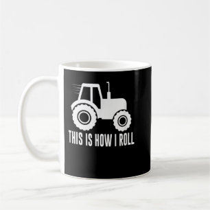 Mug C'Est Comme Ça Que Je Roule - Tracteur Agricole -